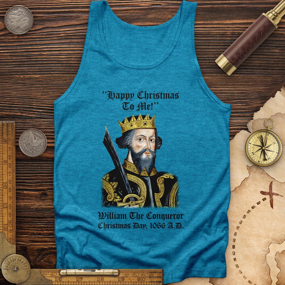 William The Conqueror Crowned Tank Aqua TriBlend / XS