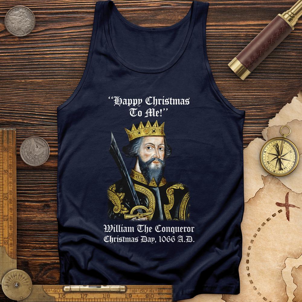 William The Conqueror Crowned Tank Navy / XS