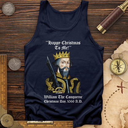 William The Conqueror Crowned Tank Navy / XS