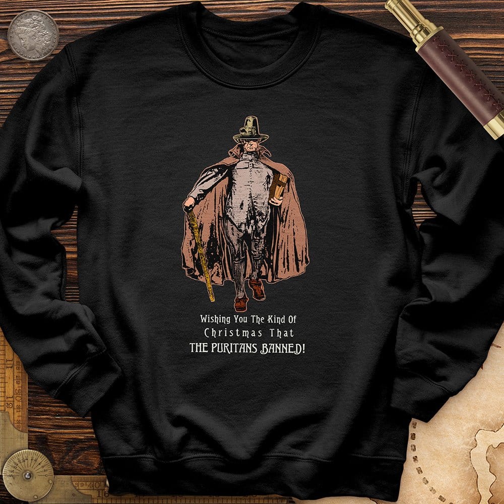 Wishing You The Christmas Crewneck Black / S