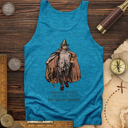 Wishing You The Christmas Tank Aqua TriBlend / XS