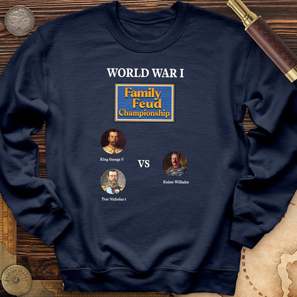 WW1 Family Feud Championship Crewneck