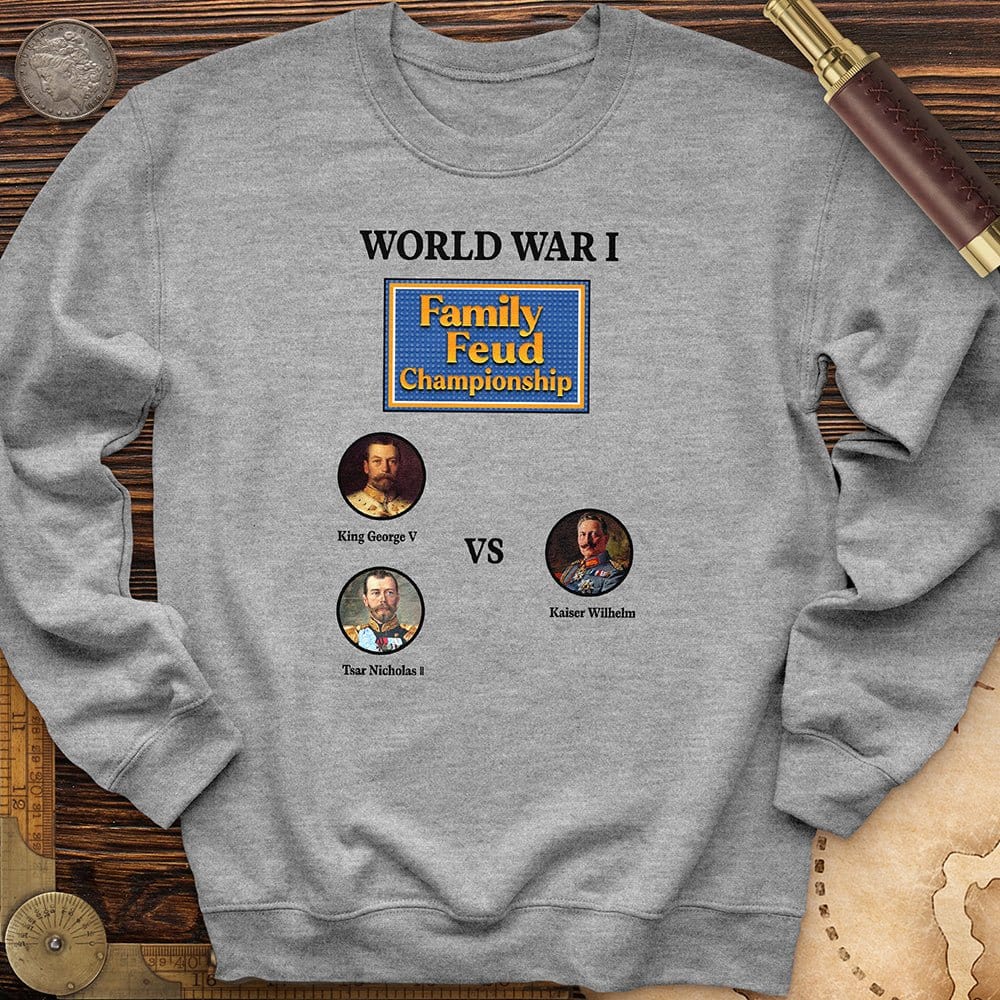 WW1 Family Feud Championship Crewneck
