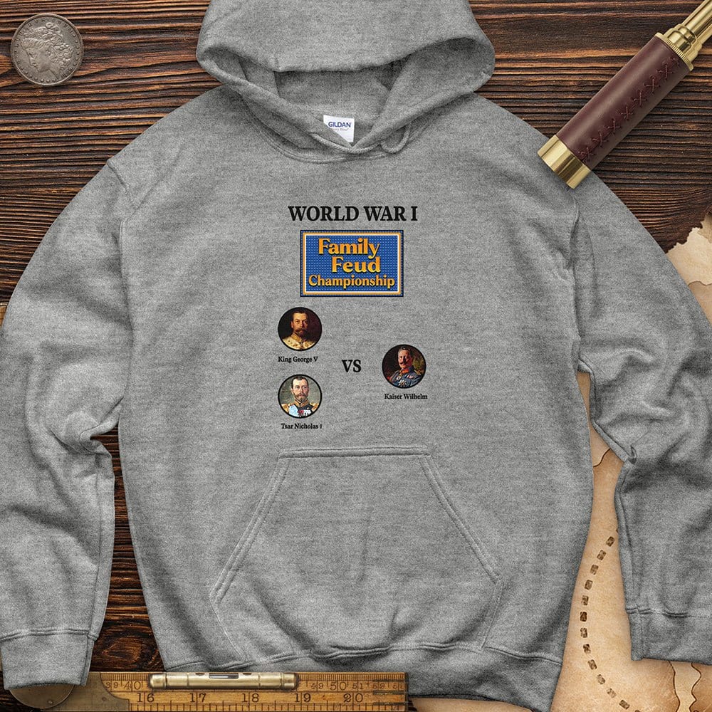 WW1 Family Feud Championship Hoodie