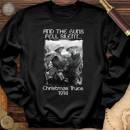 WWI Christmas Truce Crewneck Black / S