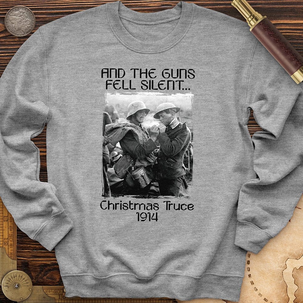 WWI Christmas Truce Crewneck Sport Grey / S