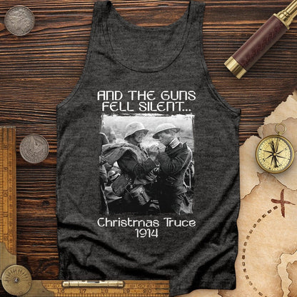 WWI Christmas Truce Tank Charcoal Black TriBlend / XS